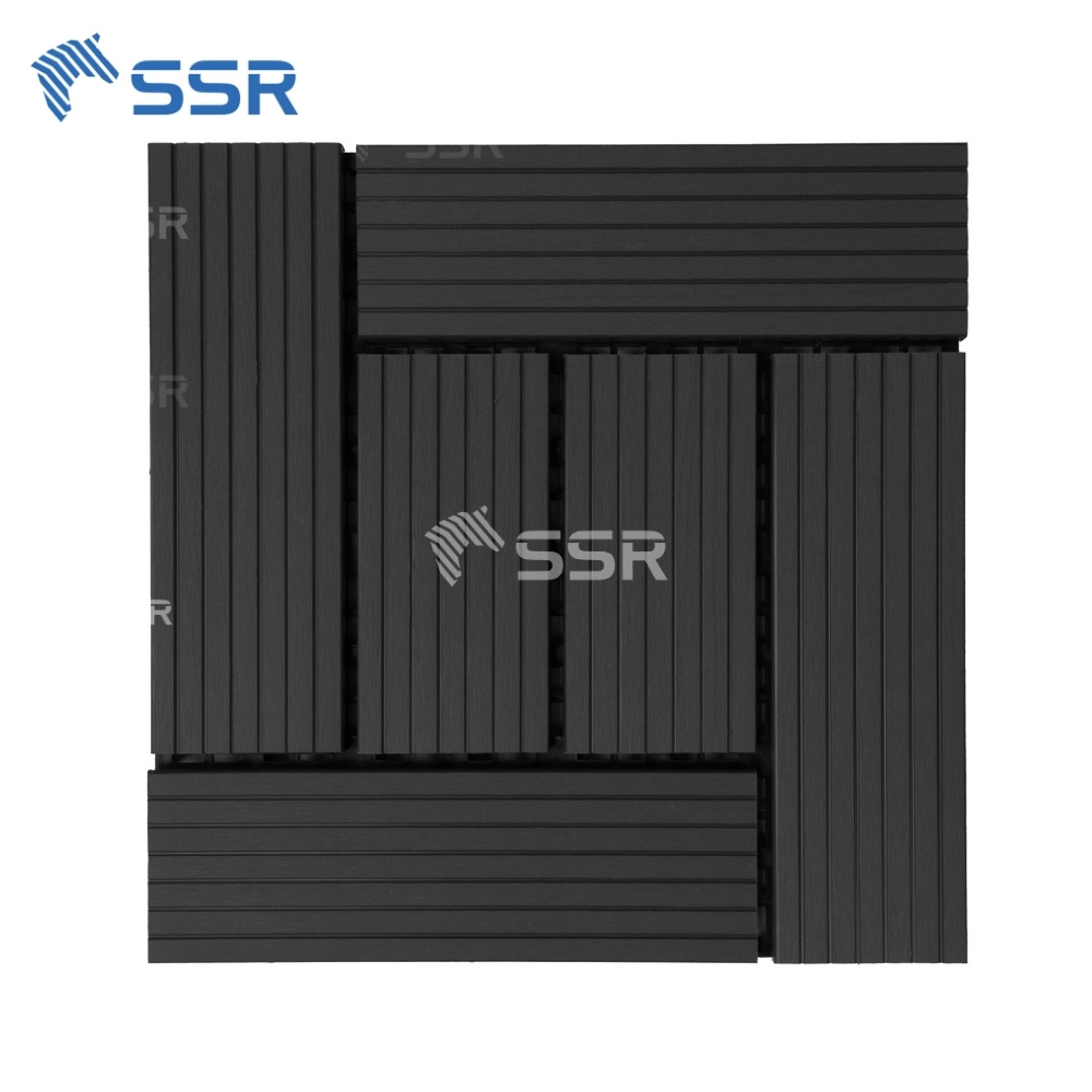 6 Slats Composite Decking Tiles